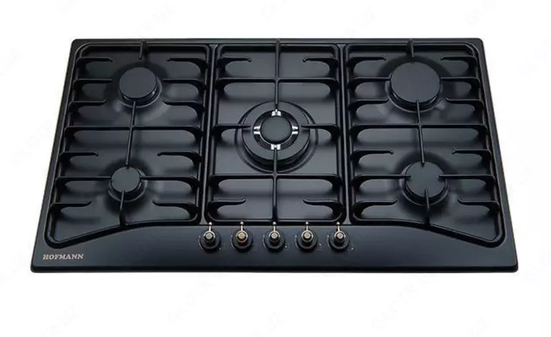 Газовая варочная панель "Hofmann CLASSICO CH951TR2(AN)/HF" (Антрацит)