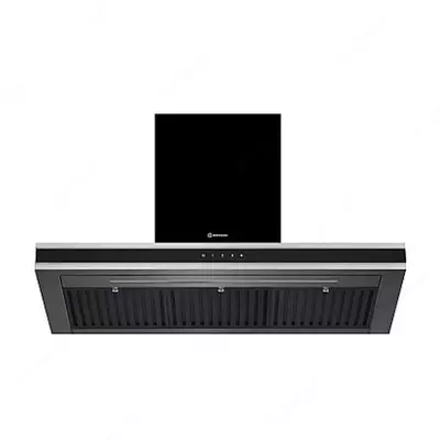 Вытяжка Hofmann "BASIC HB90BGM/HF" (Черный/стальной)