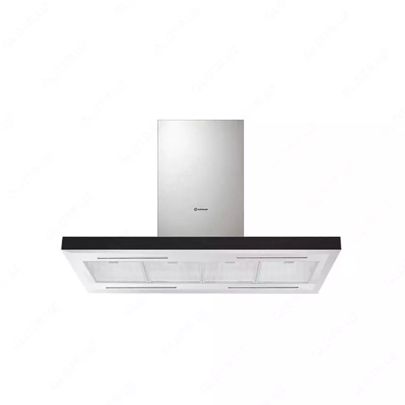 Островная Вытяжка Hofmann "IHLM90GS/HF" (Серебристая)