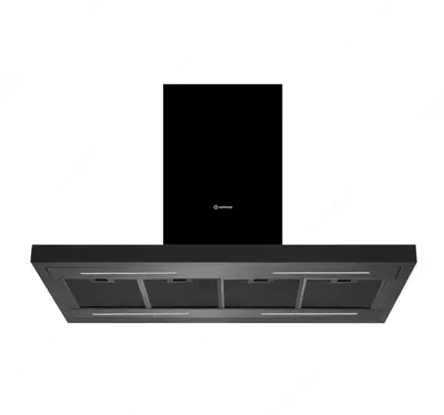 Островная Вытяжка Hofmann "IHLB90BG/HF" (Черная)