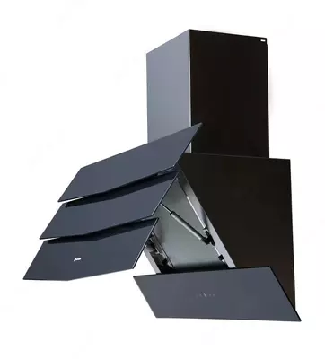 Vertikal qalpoq Hofmann "STEP H90" (qora)