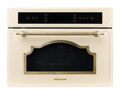 Микроволновая печь Hofmann "NOSTALGIA MWC40R(OW)/HF" (Слоновая кость)