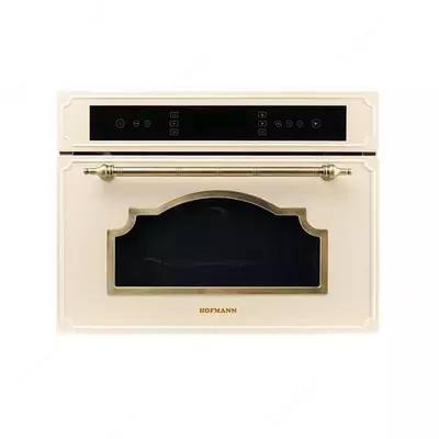 Микроволновая печь Hofmann "NOSTALGIA MWC40R(OW)/HF" (Слоновая кость)