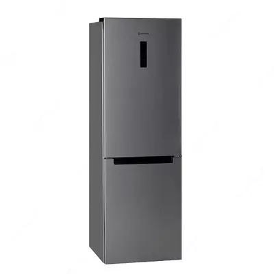 Бытовой двухкамерный холодильник "Hofmann HR-295BS" (Стальной)