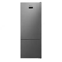 Бытовой двухкамерный холодильник "Hofmann RF407CDBS/HF" (Стальной) Турция