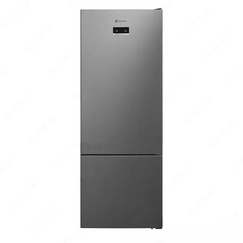 Бытовой двухкамерный холодильник "Hofmann RF407CDBS/HF" (Стальной) Турция