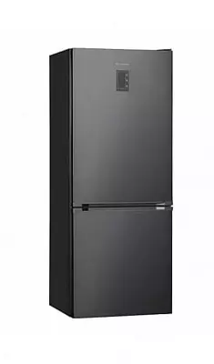 Бытовой двухкамерный холодильник "Hofmann HR-449BS" (Стальной) Турция