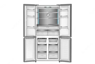 "Hofmann RF540MDBG/HF" uch kamerali maishiy muzlatgich (po'lat)