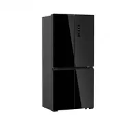 Бытовой трехкамерный холодильник "Hofmann HR-542MDBG" (Черное стекло)