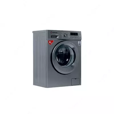 Стиральная машина автомат "Hofmann HW-610FDG" (Стальная) 6 кг