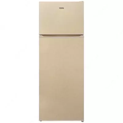 Бытовой двухкамерный холодильник "Vestel RS330TF3M-НВ" (Бежевый мрамор) Турция