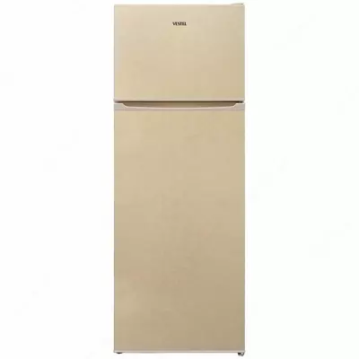 Бытовой двухкамерный холодильник  Бытовой двухкамерный холодильник "Vestel RS370TF3M-НВ" (Бежевый мрамор) Турция