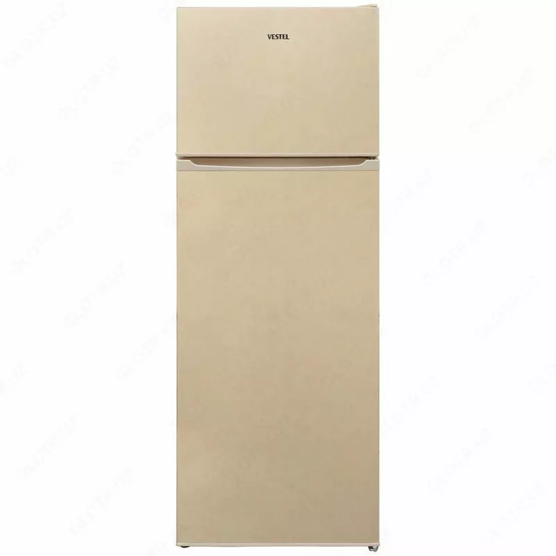 Бытовой двухкамерный холодильник "Vestel RS370TF3M-НВ" (Бежевый мрамор) Турция