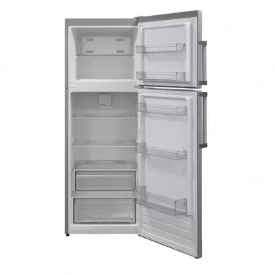 Бытовой двухкамерный холодильник "Vestel RM460TF3M-L1" (Серый глянец) Турция