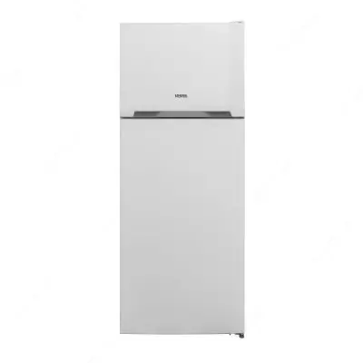 Бытовой двухкамерный холодильник "Vestel RM630TF3EL-WMF" (Белое стекло) Турция