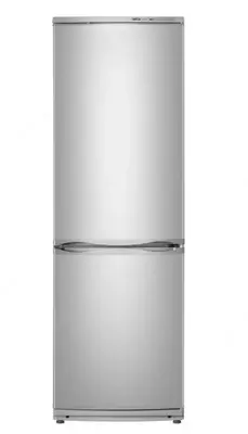 Бытовой двухкамерный холодильник "Атлант ХМ-6021-ххх" (Стальной)