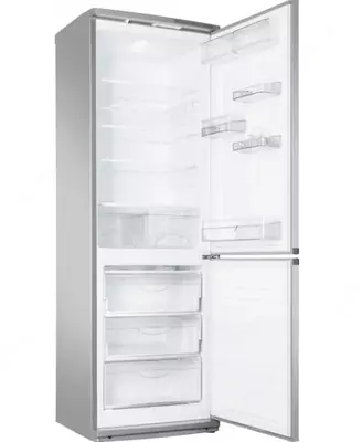 Бытовой двухкамерный холодильник "Атлант ХМ-6021-ххх" (Стальной)