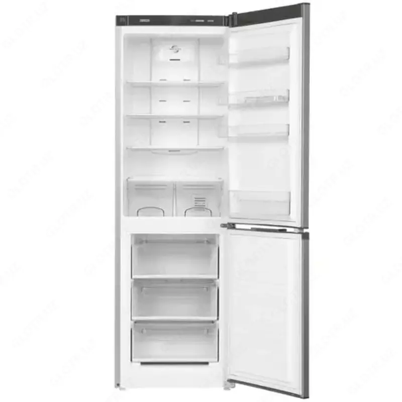 "Atlant XM 4421-049-ND" ikki kamerali maishiy muzlatgich (kumush)