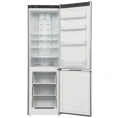 Бытовой двухкамерный холодильник "Атлант ХМ 4424-049-ND" (Серебристый)