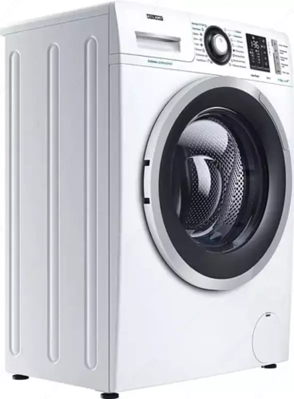 Стиральная машина автомат "Атлант СМА 70У1213-01" (Белая/черная) 7 кг