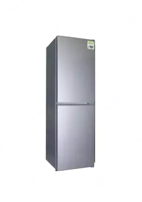Бытовой двухкамерный холодильник "Daewoo FKM295FLТO" (Стальной)