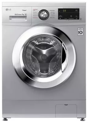 Стиральная машина автомат "LG F2J3HS4L" (Серебристая) 6 кг