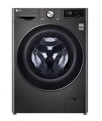 Стиральная машина автомат "LG F2V9GW9P" (Серая/черная) 8.5 кг