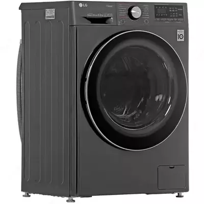 Стиральная машина автомат "LG F2V9GW9P" (Серая/черная) 8.5 кг