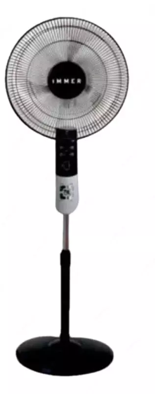 Напольный вентилятор "Immer AIR-33R" (Серебристо/черный)