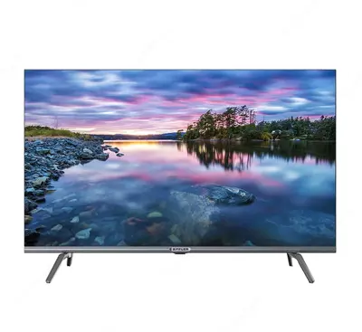 Телевизор "ZIFFLER 65А900U" 4K Ultra HD Smart TV, Android TV (Серебристый)