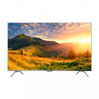 Телевизор "ZIFFLER 65А900U" 4K Ultra HD Smart TV, Android TV (Серебристый)