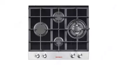 Газовая варочная панель "Shivaki G23-260" (Серебристая)