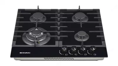 Газовая варочная панель "Shivaki G22-160" (Черная)