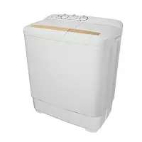 Kir yuvish mashinasi yarim avtomatik "SHIVAKI Gold TC60" (Oq/bej) 6 kg