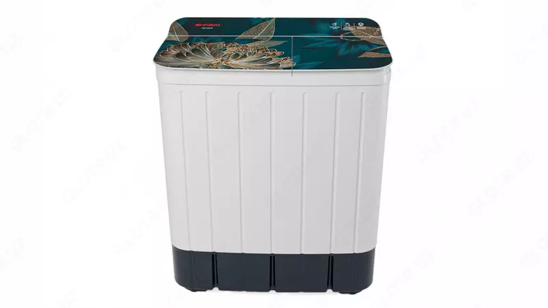 Yarim avtomatik kir yuvish mashinasi "SHIVAKI Abstract TG70FP-01" (Oq/dekor) 7 kg