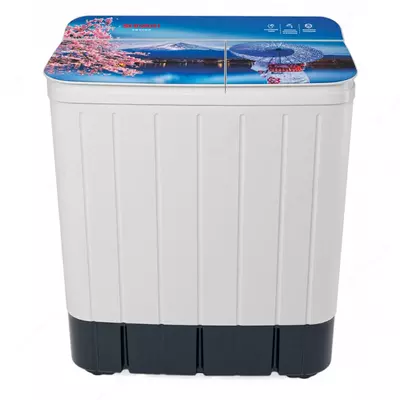 Стиральная машина полуавтомат "SHIVAKI Abstract TG70FP-02" (Белая/декор) 7 кг