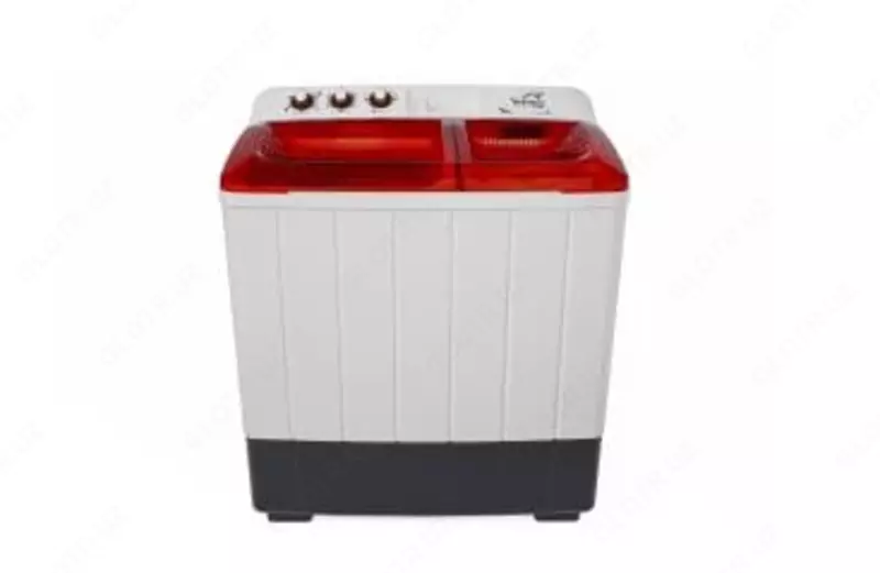 Yarim avtomatik kir yuvish mashinasi "SHIVAKI TT80P" (qizil/oq) 8 kg