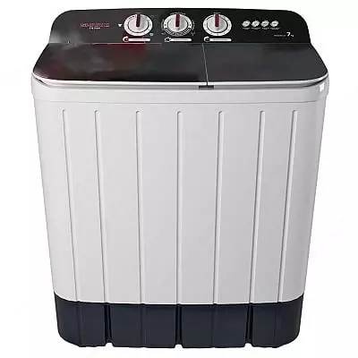 Стиральная машина полуавтомат "SHIVAKI Nature TG70FP-02" (Белая/декор) 7 кг