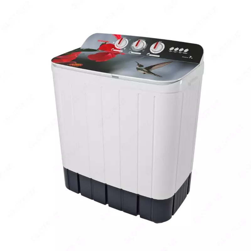 Yarim avtomatik kir yuvish mashinasi "SHIVAKI Abstract TG70FP-01" (Oq/dekor) 7 kg - 1 452 000 so'm