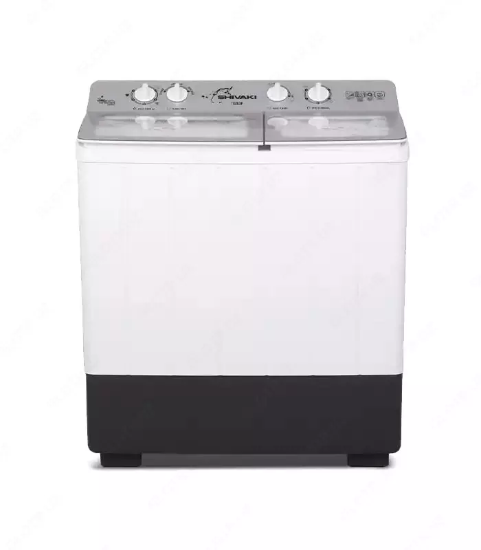 Yarim avtomatik kir yuvish mashinasi "SHIVAKI Abstract TG90P-01" (Oq/kulrang) 9 kg