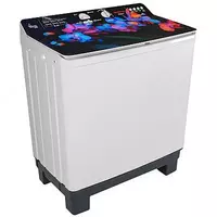 Стиральная машина полуавтомат "SHIVAKI Nature TG110FP-01" (Белая/декор) 11 кг