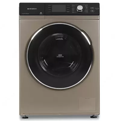 Стиральная машина автомат "Shivaki 80L2505K" (Коричнево/золотистая) 8 кг