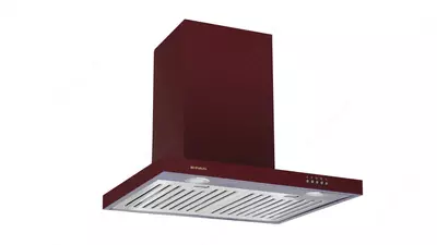 Вытяжка "Shivaki shape -1460 T" (Бордовая)