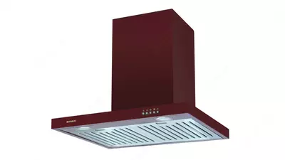 Вытяжка "Shivaki shape -1460 T" (Бордовая)