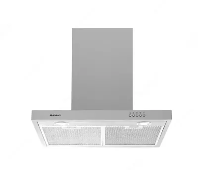 Вытяжка "Shivaki shape -1460 T" (Серая/Inox)
