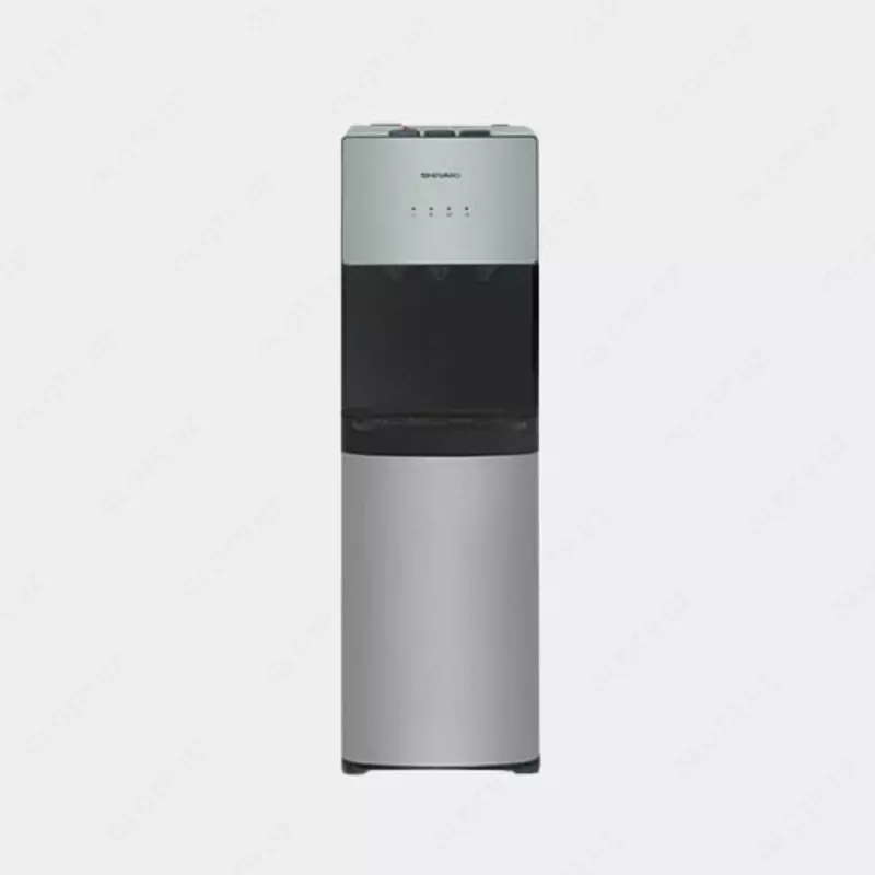 Zamin uchun suv sovutgichi "Shivaki-1566 S" (qora/Inox)