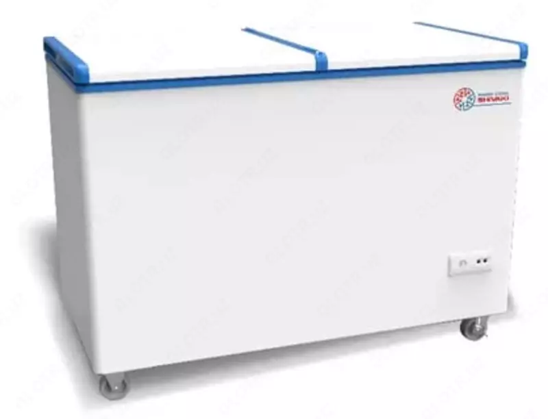 Морозильный ларь Импорт "SHIVAKI SFB130" Frigo cool (Белый/синий) 250 л - 3 436 400 сум