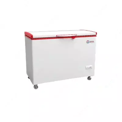 Морозильный ларь Импорт "SHIVAKI SFC130" Frigo cool (Белый/красный) 250 л