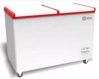 Морозильный ларь Импорт "SHIVAKI SFB137" Frigo cool (Белый/красный) 330 л