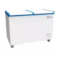 Морозильный ларь Импорт "SHIVAKI SFB137" Frigo cool (Белый/синий) 330 л - 4 259 200 сум